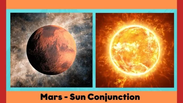 Mars Sun Conjunction