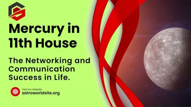 Mercury in 11th House